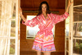 Kennedy Knit Cotton Jacket - Pink
