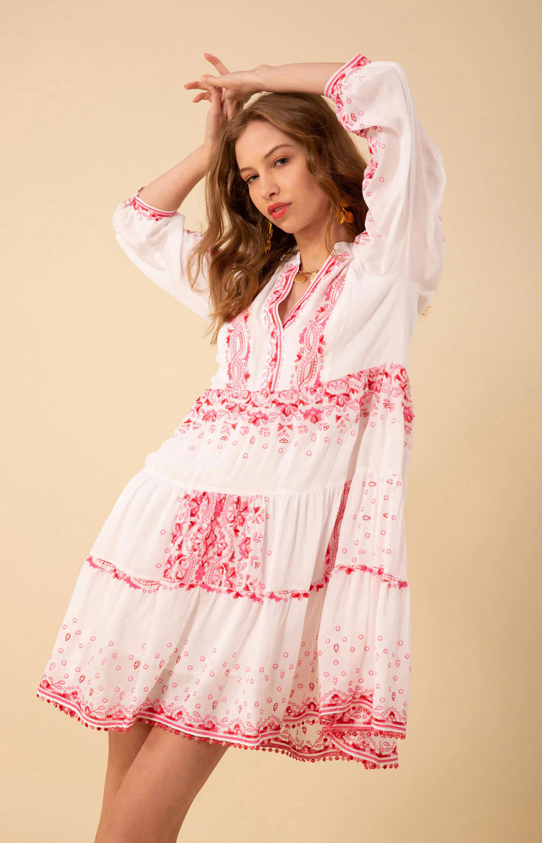 Emery Dress - Fuchsia