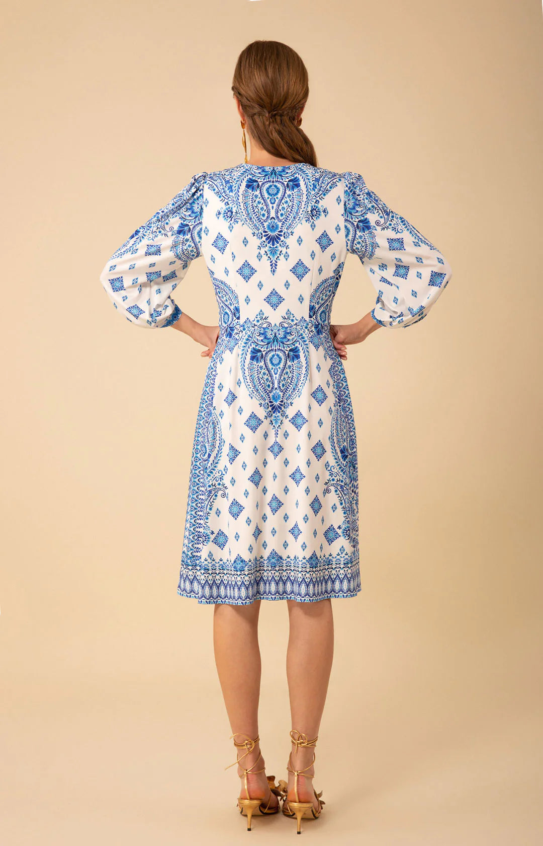 Reagan Dress A-Line - Blue