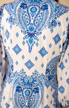 Reagan Dress A-Line - Blue