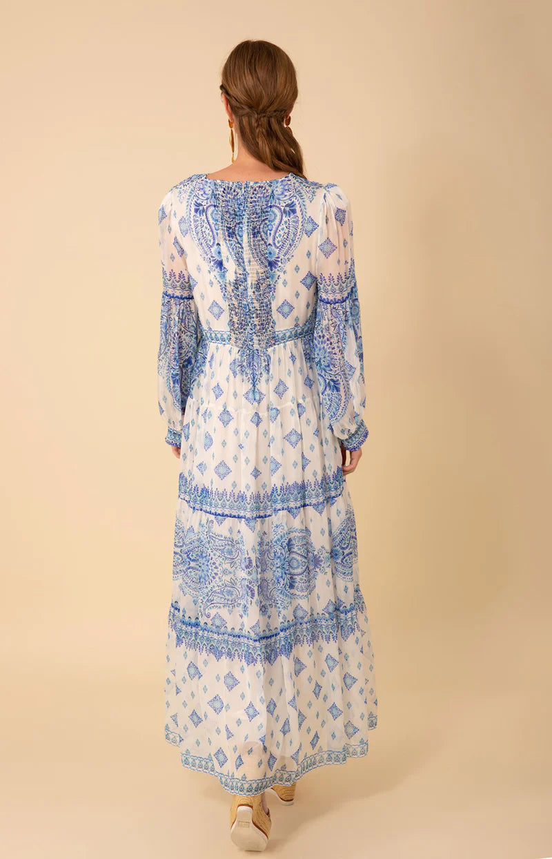 Alaia Maxi Dress - Blue