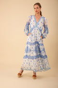 Alaia Maxi Dress - Blue