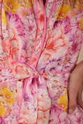 Valerie Linen Dress - Pink