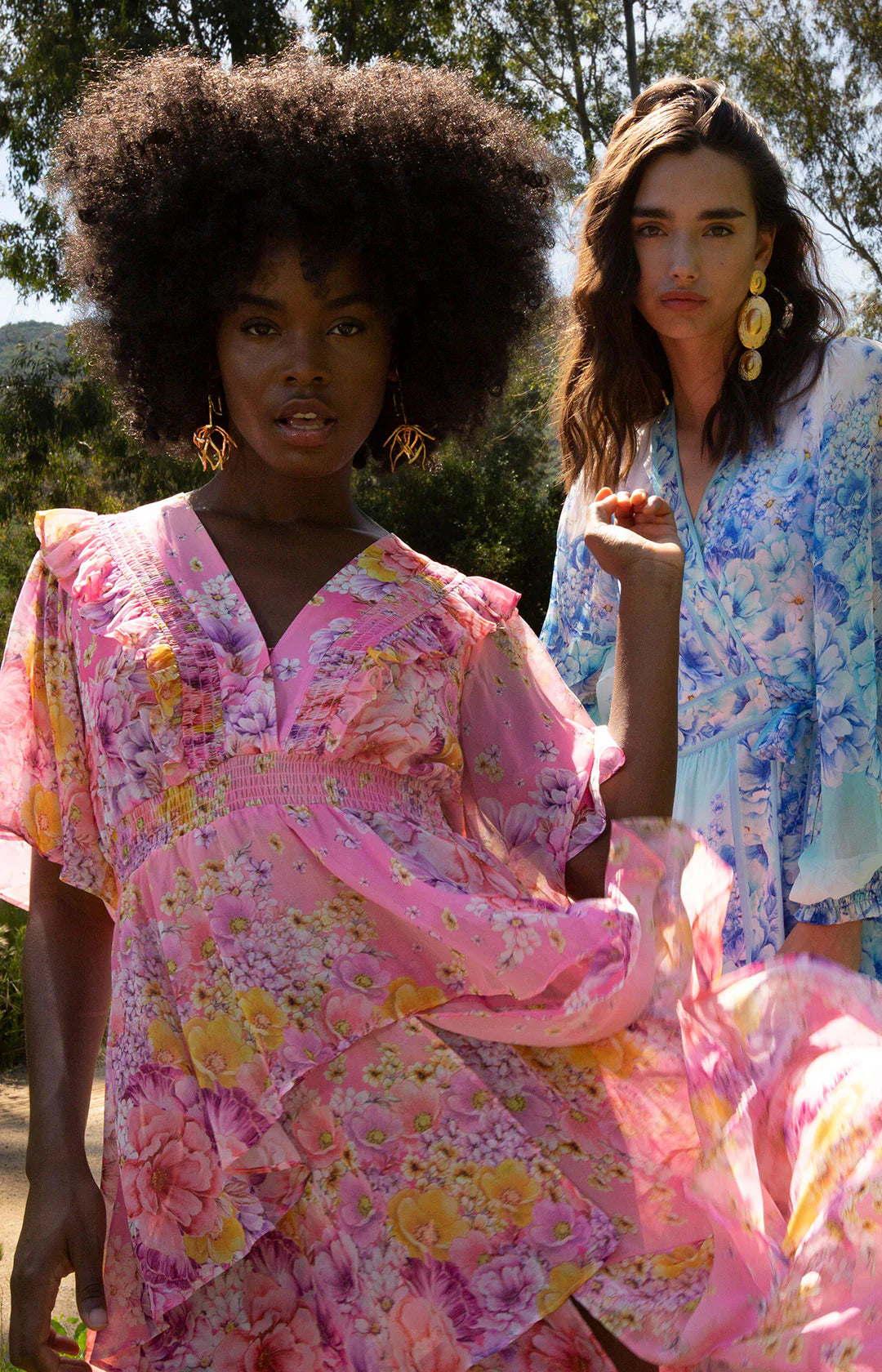 Freya Dress W Tiered Dress - Pink