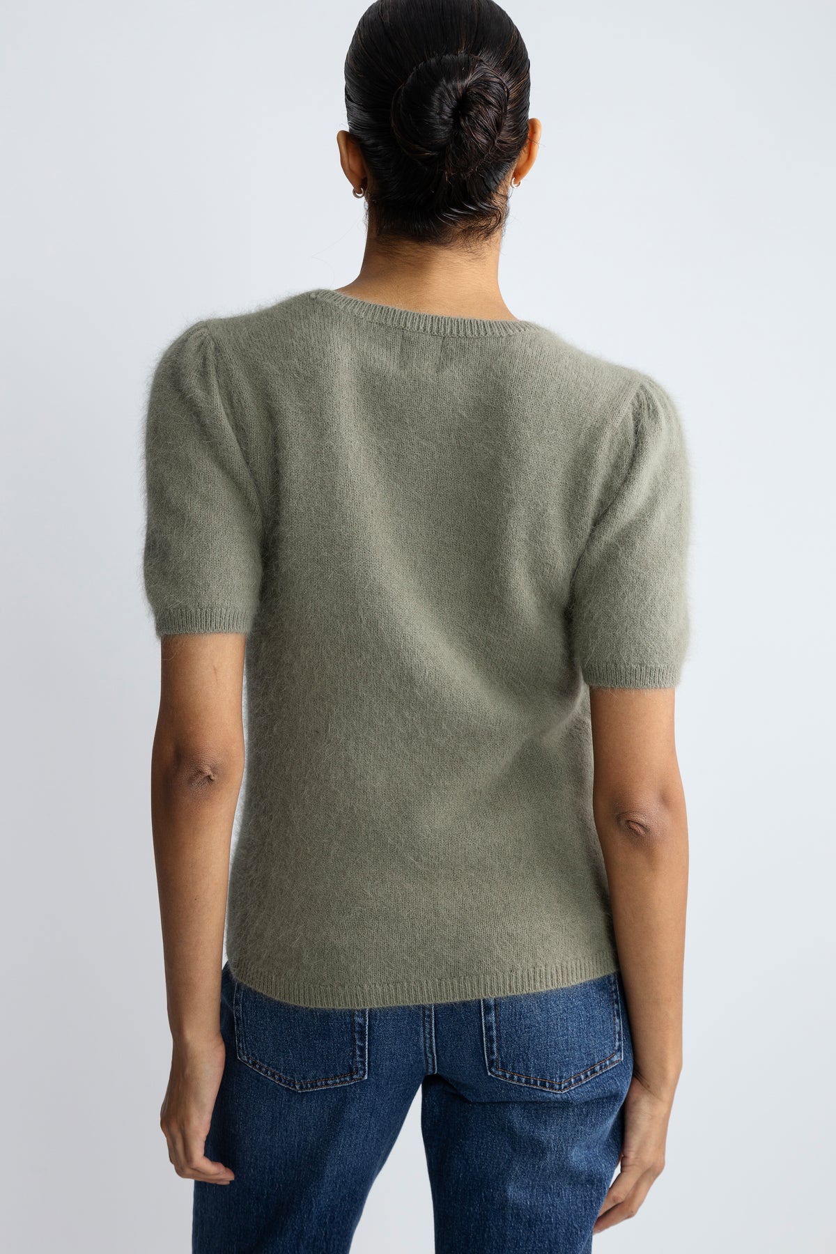 Sarah Pullover - Olivgrön