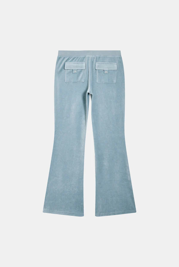 Heritage Palm Tree Crest Caisa Trackpant - Dusk Blue