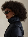 Water-Repellent Quilted Down Jacket - Rl Navy