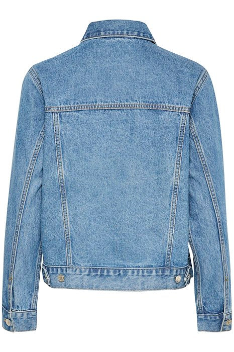 Nicholepw Otw - Mellanblå Denimjacka