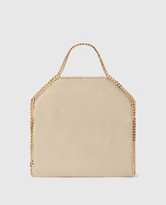 Falabella Fold-Over Tote Bag - Butter Cream