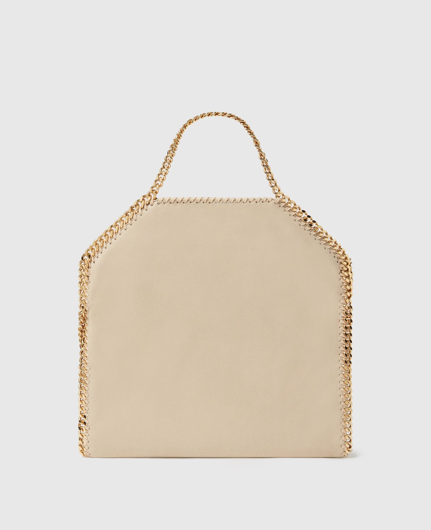 Falabella Fold-Over Tote Bag - Butter Cream
