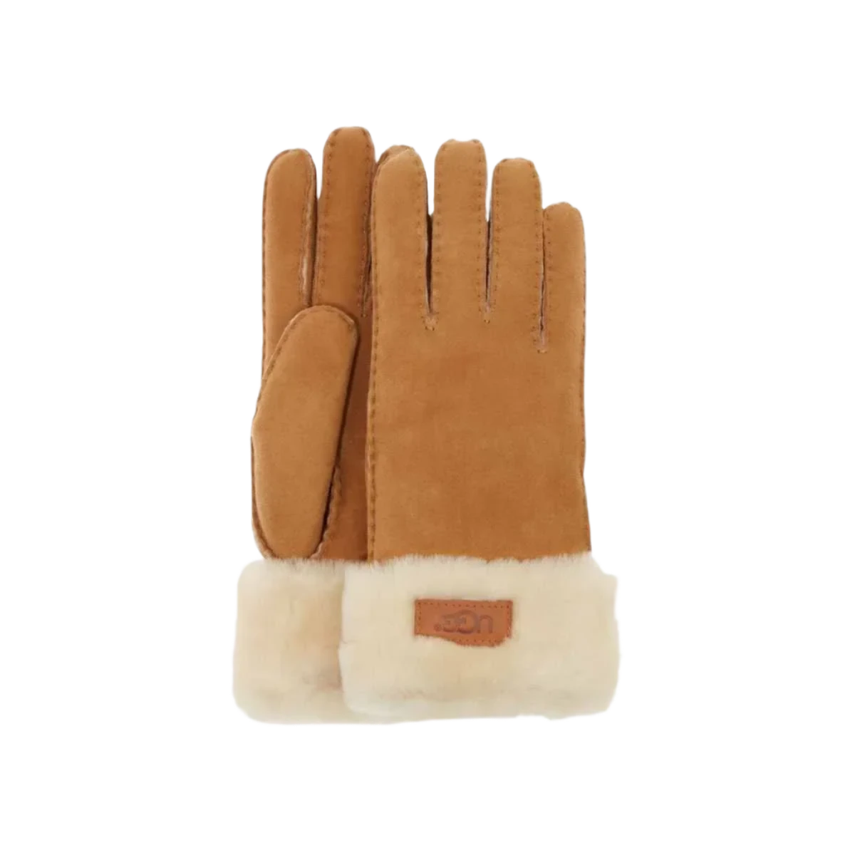 UGG W Turn Cuff Glove - Chestnut