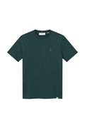Nørregaard T-Shirt - Seasonal - Pine Green/Orange