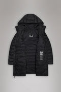 Lohja Long Puffer Curve Jacket W3T3 - Black