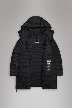 Lohja Long Puffer Curve Jacket W3T3 - Black
