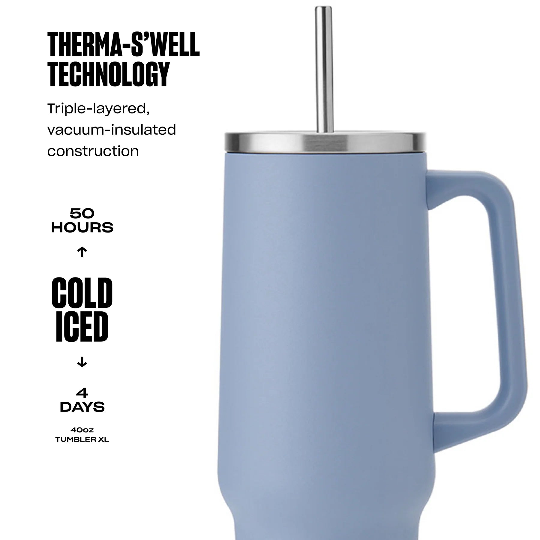 Tumbler XL 1180ml - Powder Blue