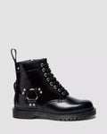 1460 Harness 8 Eye Boot - Svart