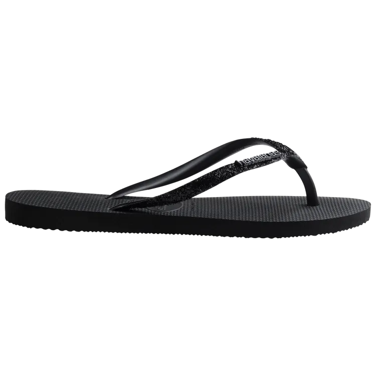 H. Slim Glitter II - Black/Black