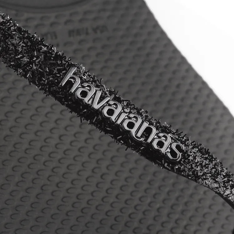 H. Slim Glitter II - Black/Black