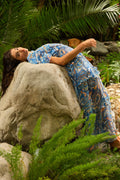 Rosalie Long Dress - Blue