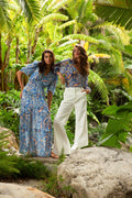 Rosalie Long Dress - Blue