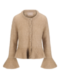 Maren Chunky Cardigan - Hazel Beige