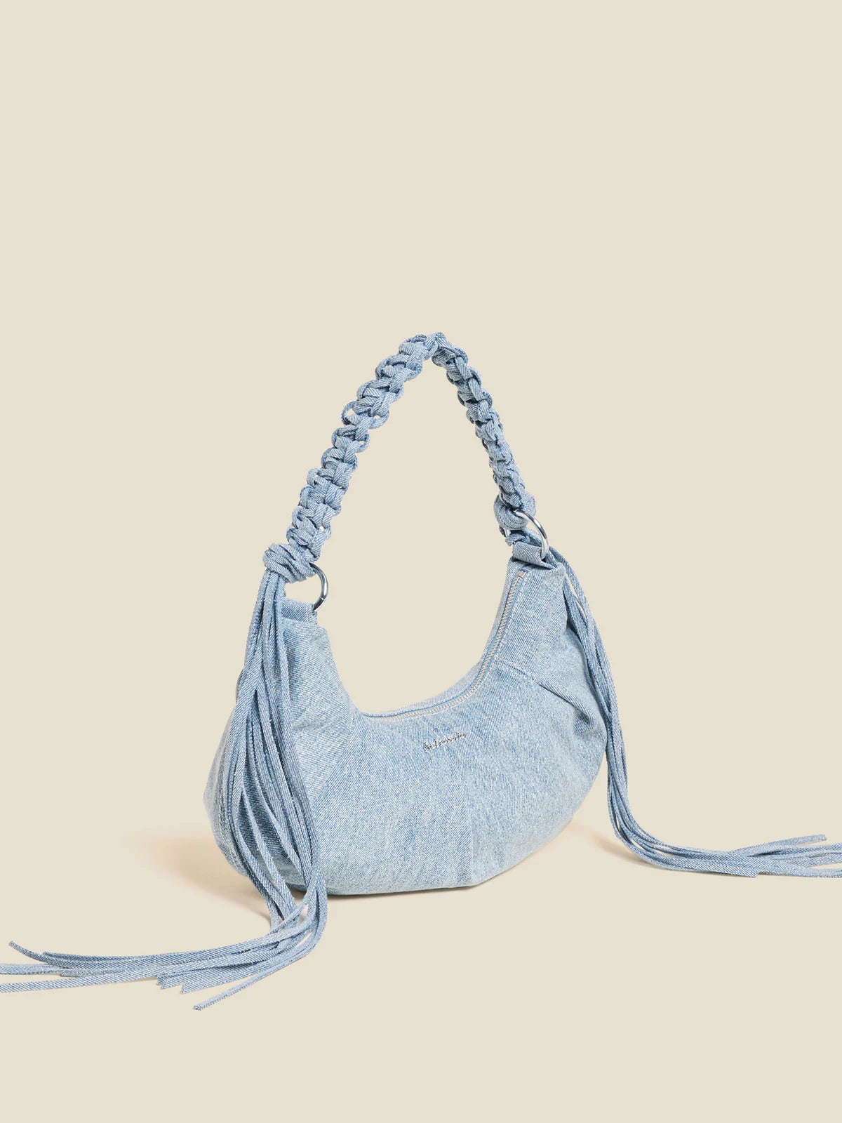 Cocoon Denim Small Bag - Light Blue Mix