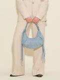 Cocoon Denim Small Bag - Light Blue Mix