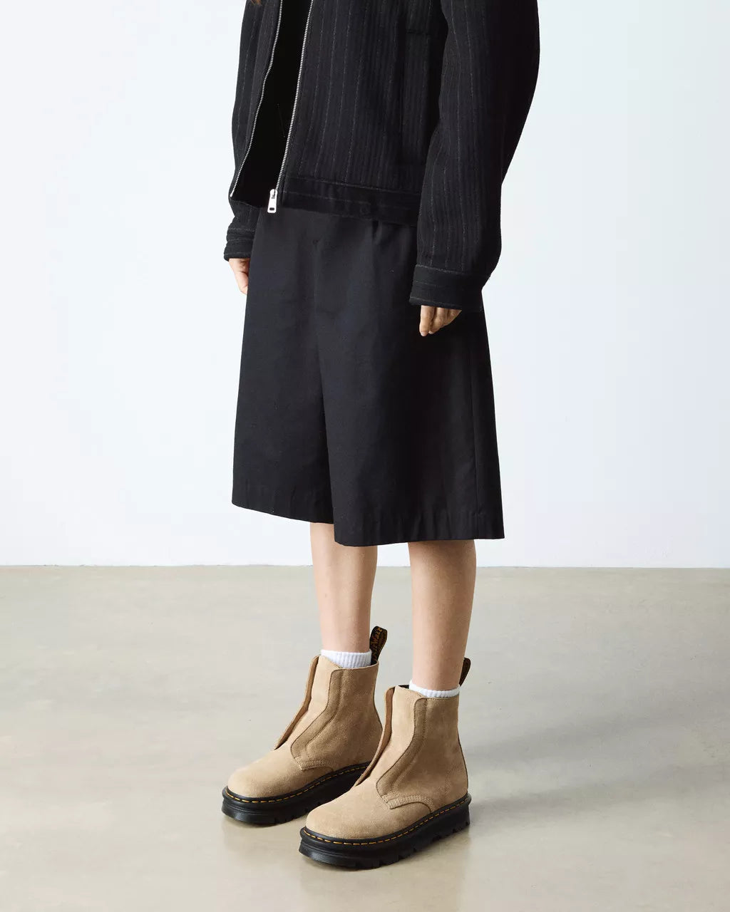 Zebzag Lace Less Laceless Boot - Savannah Tan Eh Suede