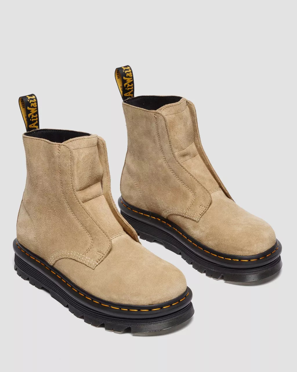Zebzag Lace Less Laceless Boot - Savannah Tan Eh Suede