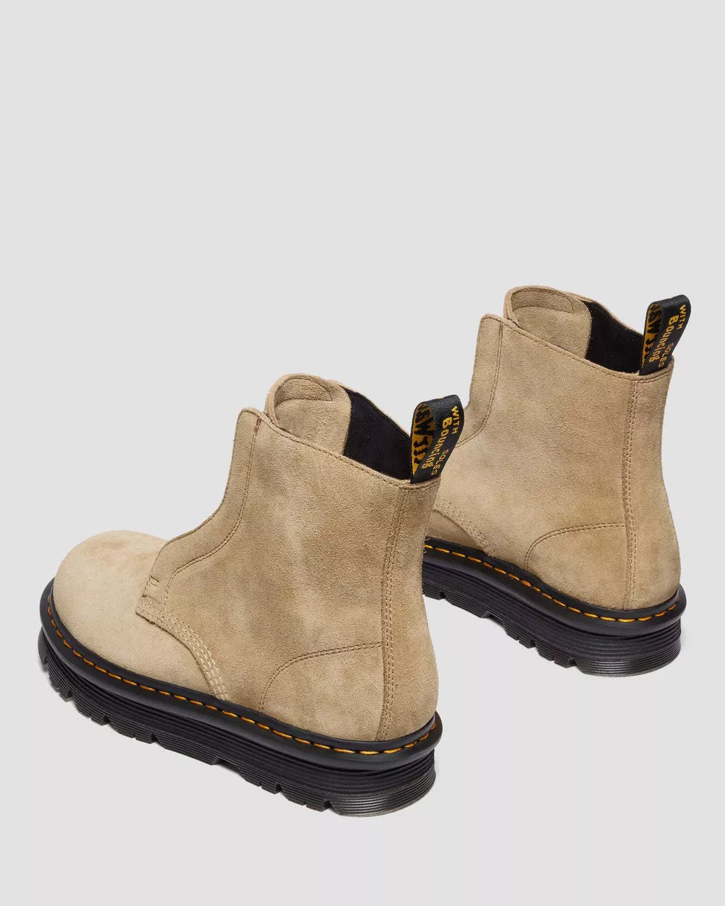 Zebzag Lace Less Laceless Boot - Savannah Tan Eh Suede