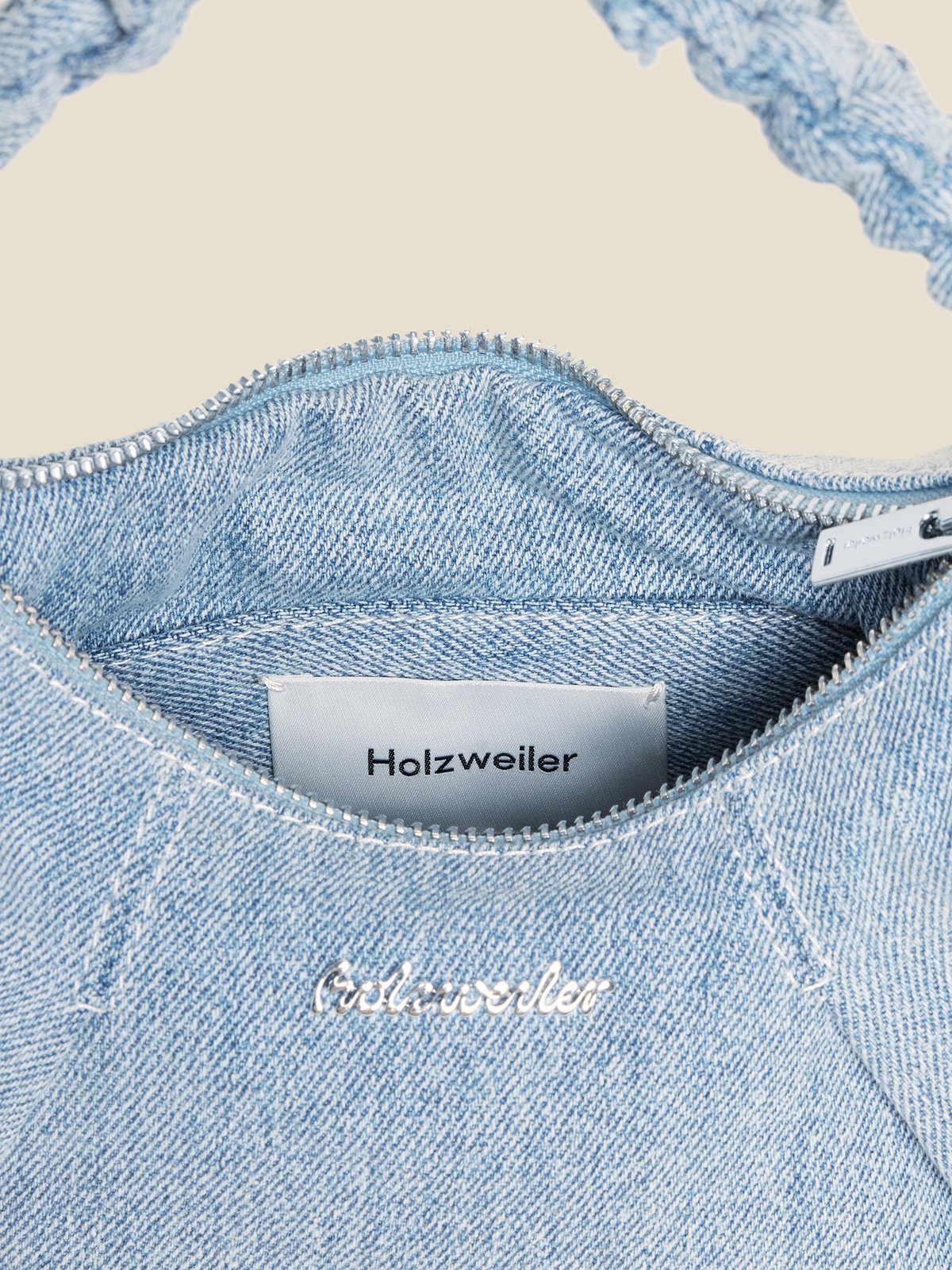 Cocoon Denim Micro Bag - Light Blue Mix