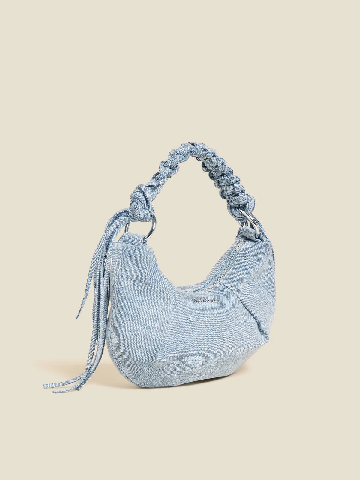 Cocoon Denim Micro Bag - Light Blue Mix