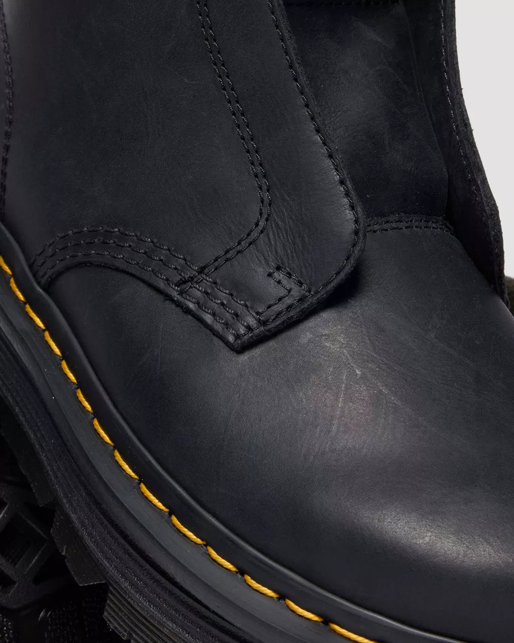 Dr.Martens Zebzag Lace Less Laceless Boot - Svart Wyoming