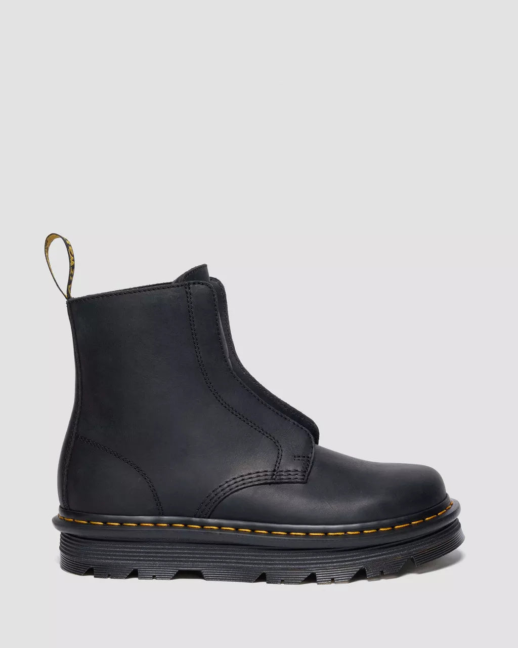 Dr.Martens Zebzag Lace Less Laceless Boot - Svart Wyoming