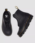 Dr.Martens Zebzag Lace Less Laceless Boot - Svart Wyoming