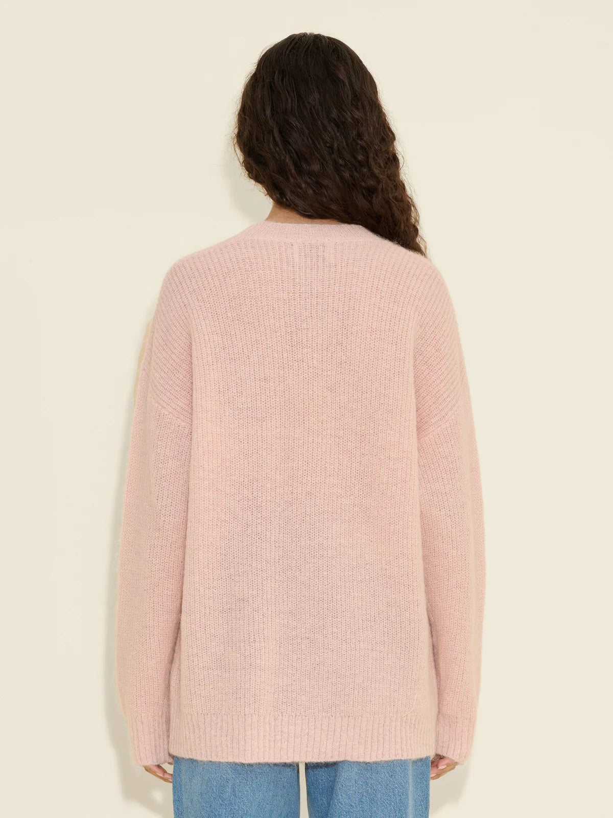 Sande Knit Sweater - Lt. Pink