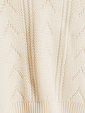 Serena Knit Sweater - White