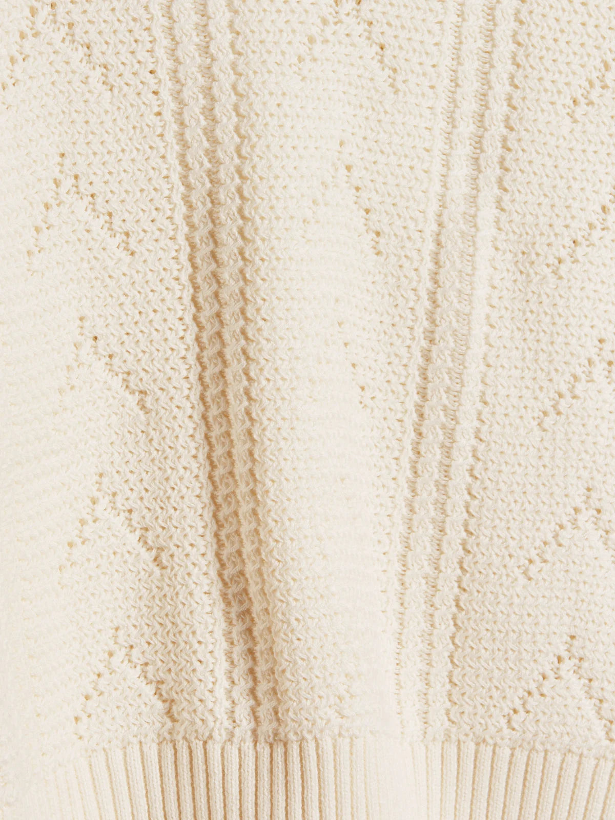 Serena Knit Sweater - White
