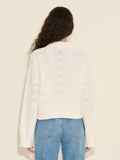 Serena Knit Sweater - White