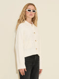 Serena Knit Cardigan - White