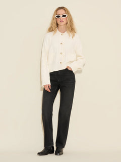 Serena Knit Cardigan - White