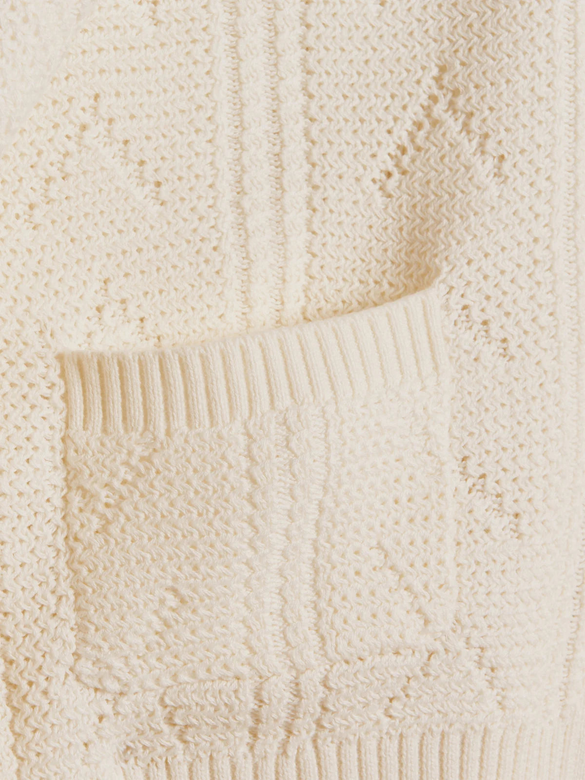 Serena Knit Cardigan - White