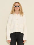 Serena Knit Cardigan - White