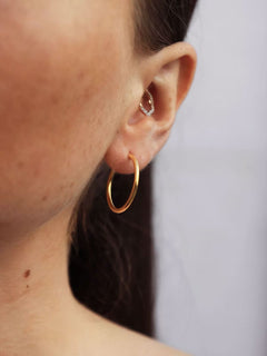 Senorita Hoop 25 - Gold