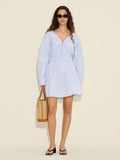 Liebe Dress - Lt. Blue Mix