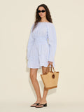 Liebe Dress - Lt. Blue Mix