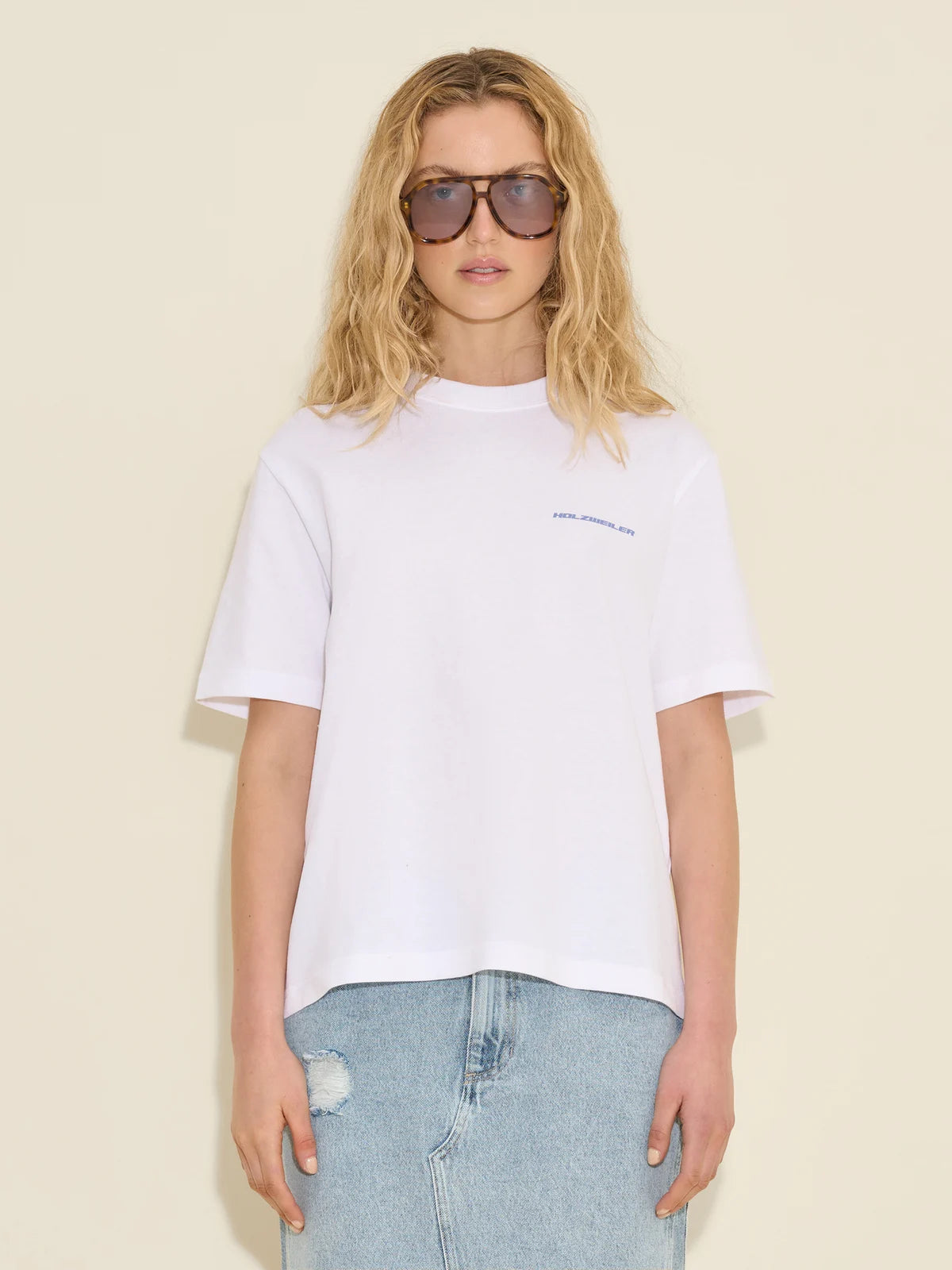 Kjerag Flower Tee - White