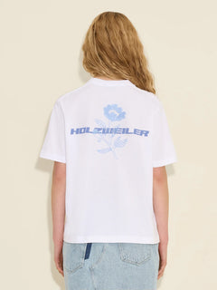 Kjerag Flower Tee - White