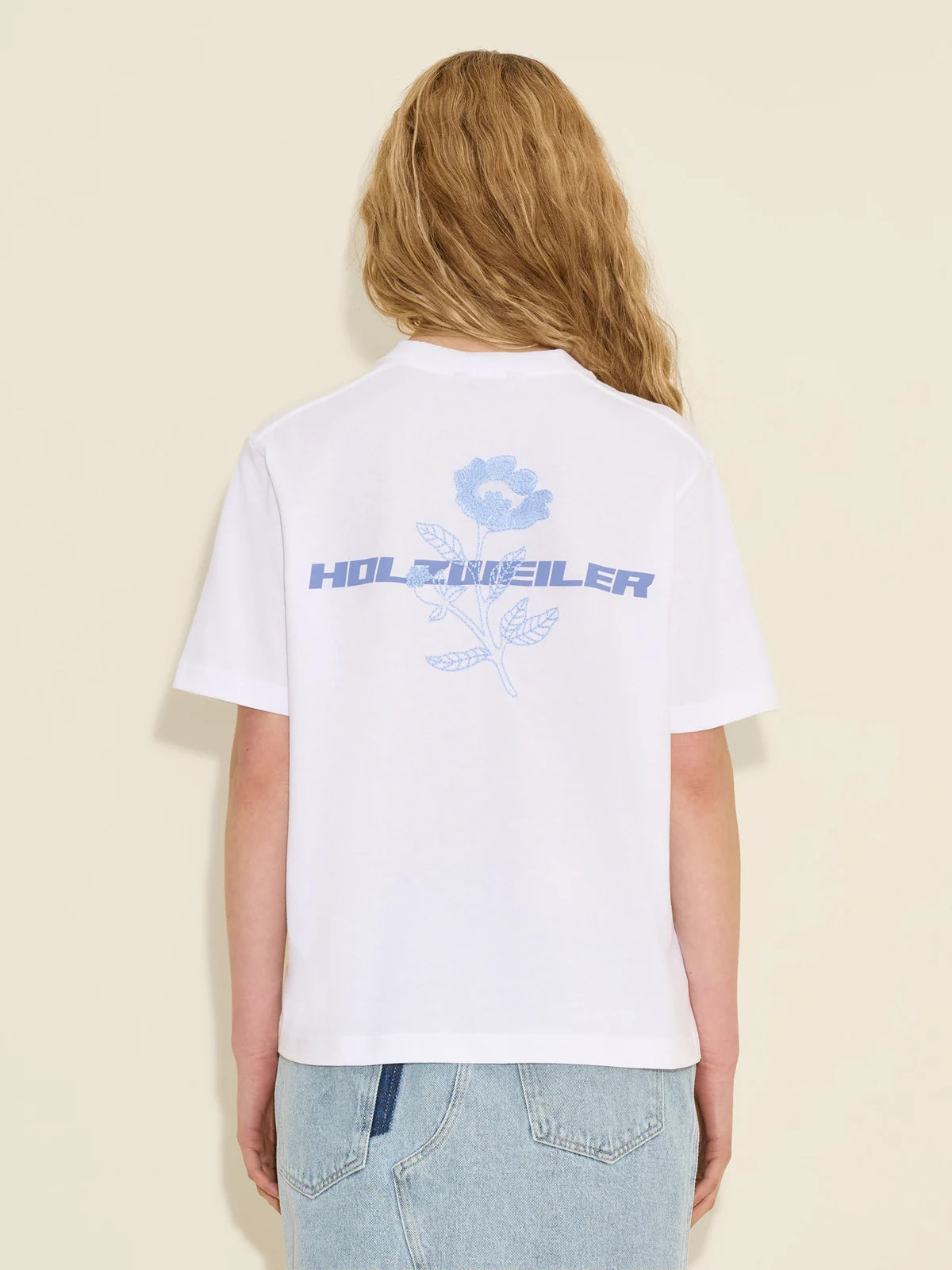 Kjerag Flower Tee - White