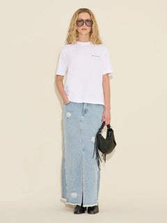 Kjerag Flower Tee - White